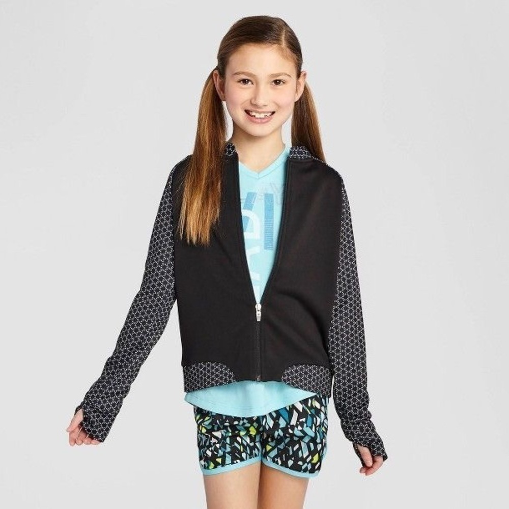 C9 Champion Girls Activewear Track Full Zip Jacket